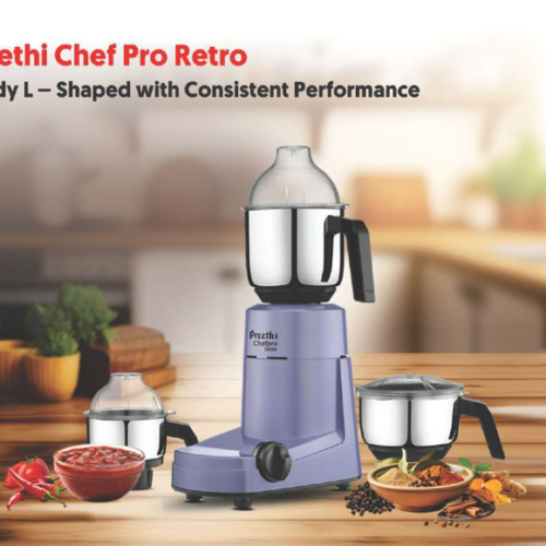 Preethi Chef Pro Retro Lavender (MG268)