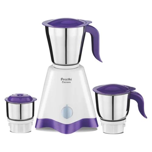 Preethi Crown Pro Mixer Grinder - 500W - 3 Jar (MG 254)