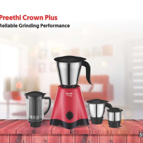 Preethi CROWN PLUS Mixer 600 W 4Jars (MG 258)